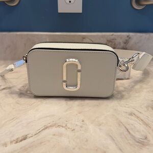 White Marc Jacobs Snapshot Bag